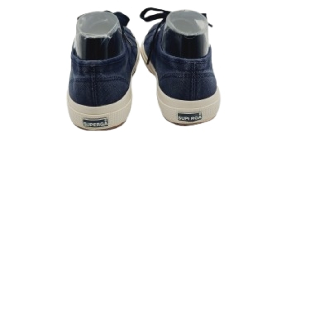 Superga Classic Canvas Sneakers Unisex Navy Blue Women's Size 10 Men's size 8.5 - Picture 4 of 12